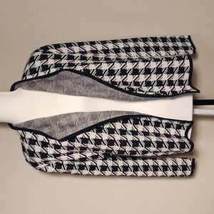 CLEARANCE SALE! Jones New York Checkered Cardigan Sweater - Sz. M